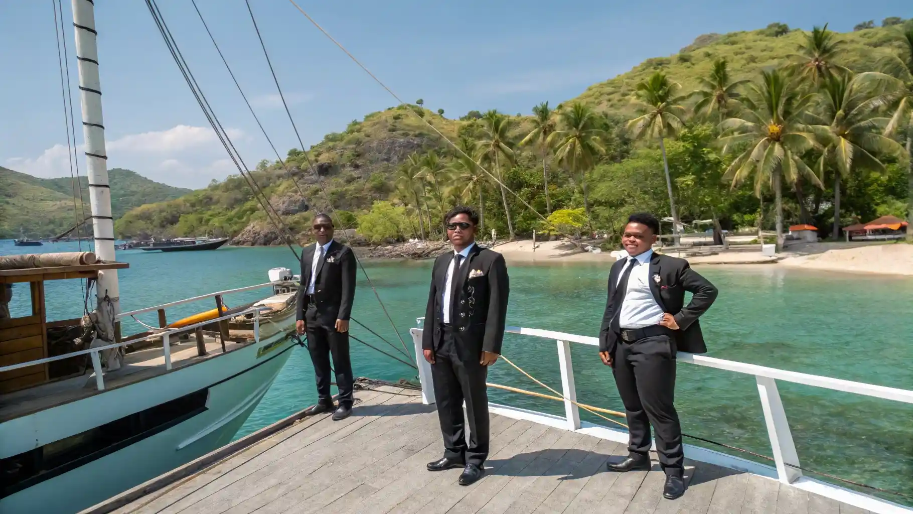 Bodyguard in Boat | Labuan Bajo Security