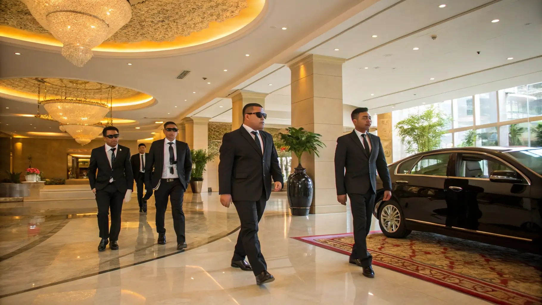 bodyguard in hotel | Labuan Bajo Security