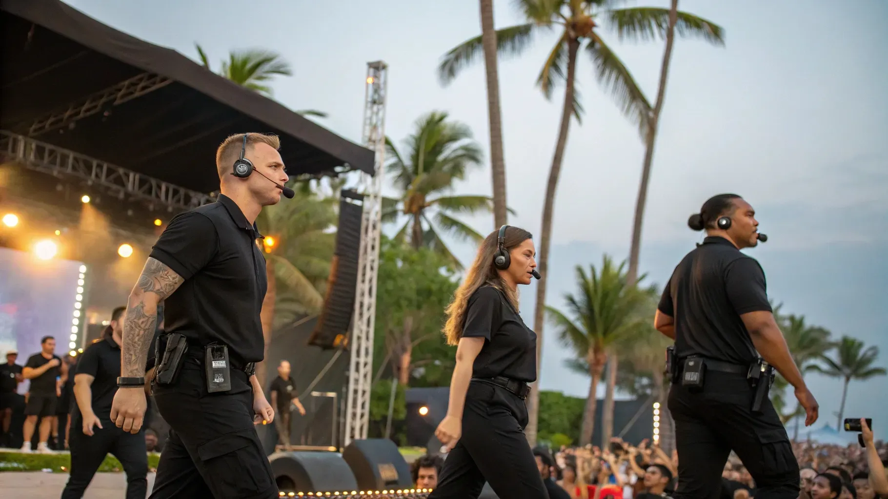 bodyguard crowd control | Labuan Bajo Security