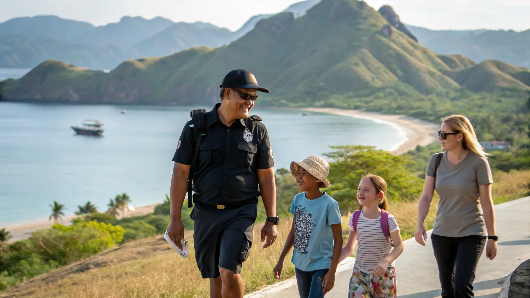 Family with bodyguard | Labuan Bajo Security