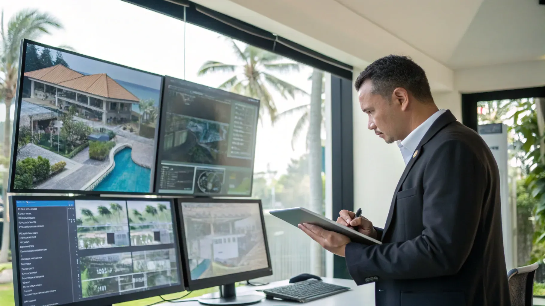 Security in Monitoring Room | Labuan Bajo Security